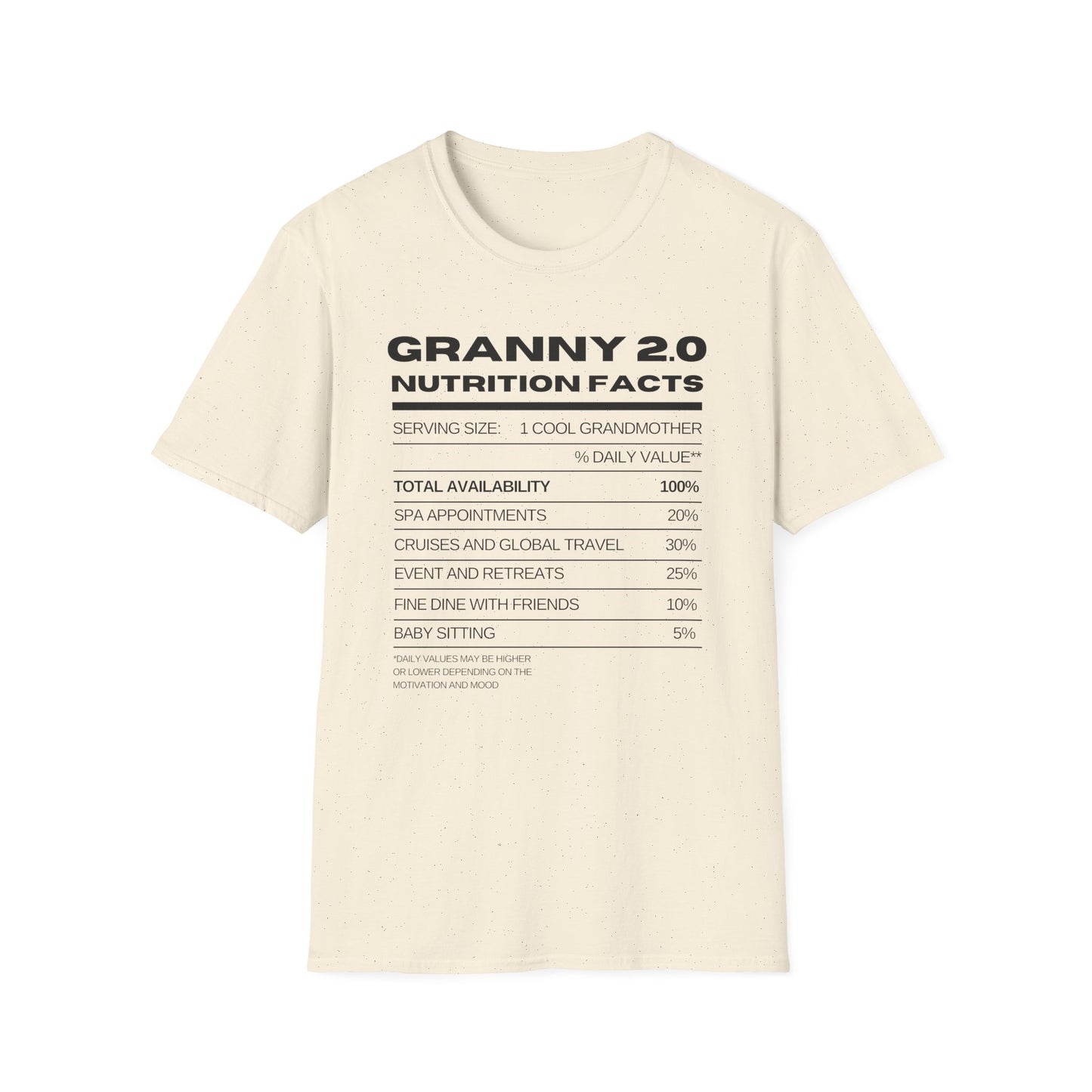 Granny 2.0 Nutrition Facts